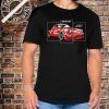 CAMISETA NEGRA CON EL DIBUJO DEL PORSCHE 911 RWB
