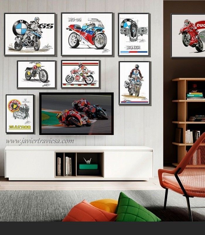 dibujos de motos by Javier Traviesa