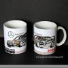 TAZA DIBUJO MERCEDES 190 DTM KLAUS LUDWIG