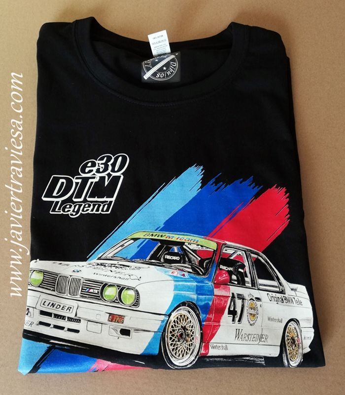 Camiseta BMW E30 DTM MOTORSPORT BY TRAVIESA