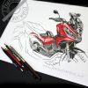 SUDADERA MOTO HONDA XADV - Imagen 3