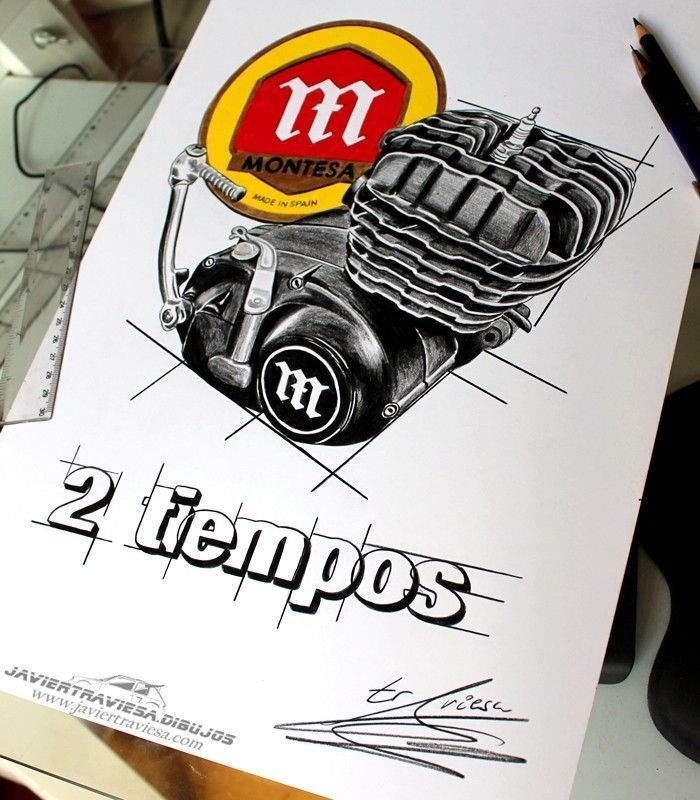 SUDADERA MOTO MONTESA BLACK - Imagen 3