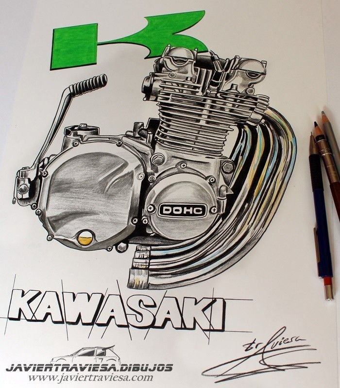 SUDADERA MOTO KAWASAKI BLACK - Imagen 3