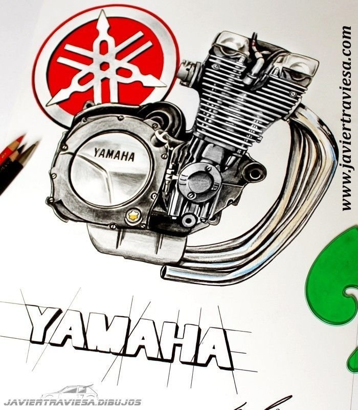 CAMISETA YAMAHA BLACK - Imagen 3