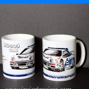 TAZA RALLY FORD RS200 GRUPO B