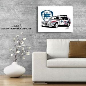 Poster LANCIA DELTA S4 GRUPO B