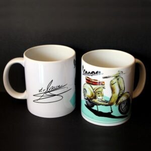 TAZA VESPA CLASICA