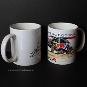 TAZA PEUGEOT 2008 DKR CARLOS SAINZ