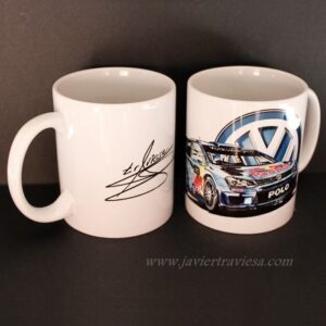 TAZA RALLY VW POLO WRC
