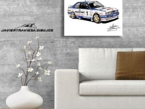 POSTER BMW M3 PEP BASSAS