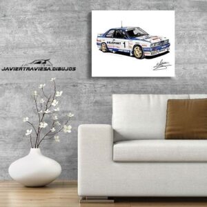 POSTER BMW M3 PEP BASSAS