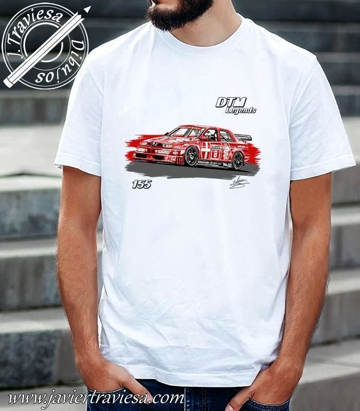 CAMISETA ALFA ROMEO 155 DTM NICOLA LARINI