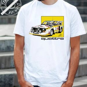 CAMISETA CON DIBUJO AUDI SPORTQUATTRO GRUPO B