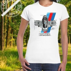 CAMISETA MUJER BMW BOXER
