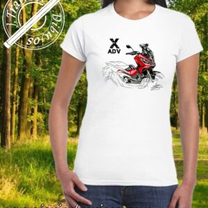 CAMISETA MUJER MOTO HONDA X-ADV