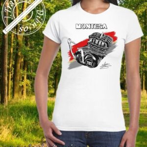 CAMISETA MUJER MOTOR MONTESA