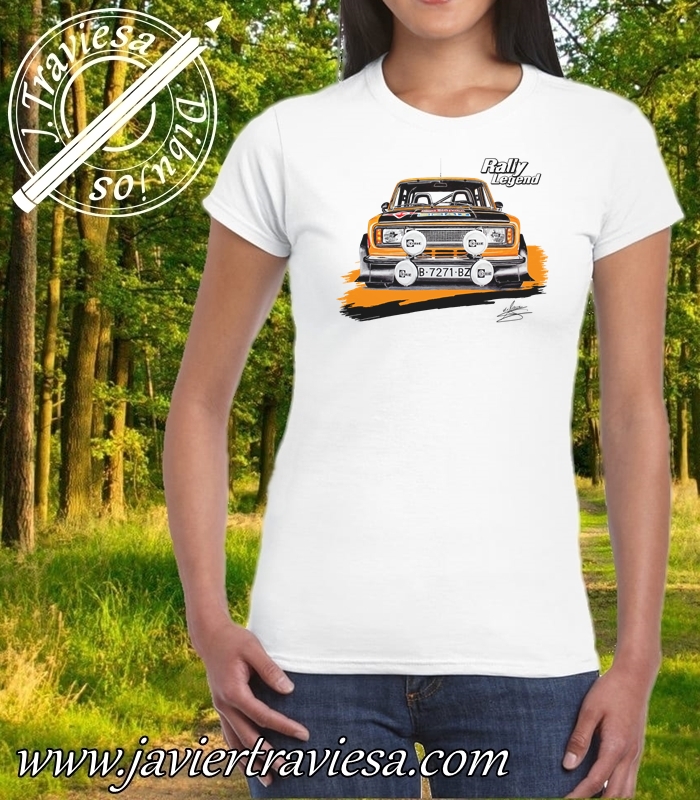 CAMISETA CON DIBUJO DEL SEAT 124D ESPECIAL 1800 - Imagen 5