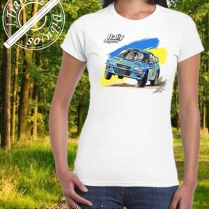 CAMISETA MUJER SUBARU IMPREZA WRC