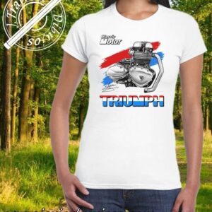 CAMISETA MUJER MOTOR TRIUMPH
