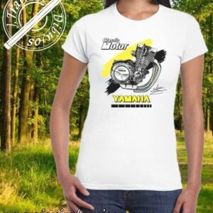 CAMISETA MUJER MOTOR YAMAHA