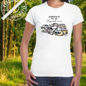 CAMISETA MUJER GRUPO B LEYENDA VIVA