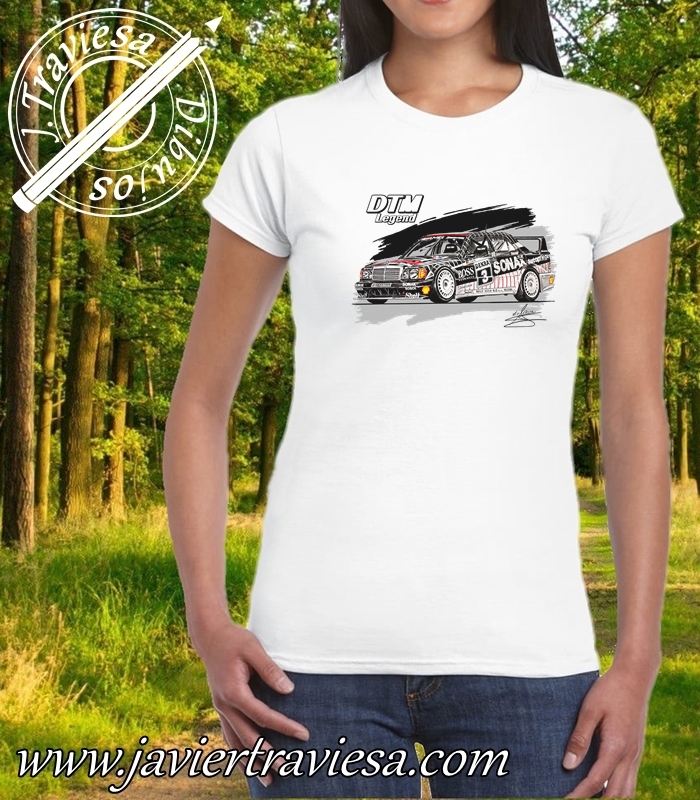 CAMISETA MERCEDES 190 DTM KLAUS LUDWIG - Imagen 5