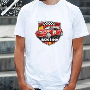 CAMISETA CON DIBUJO CITROEN SAXO KIT KAR