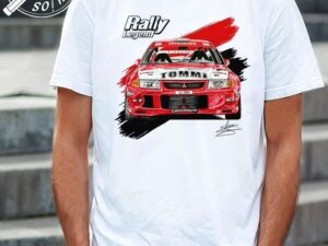 CAMISETA CON DIBUJO MITSUBISHI LANCER EVO VI