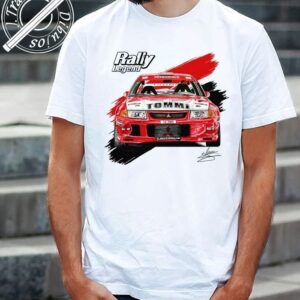 CAMISETA CON DIBUJO MITSUBISHI LANCER EVO VI