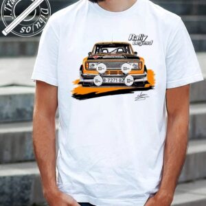CAMISETA CON DIBUJO DEL SEAT 124D ESPECIAL 1800