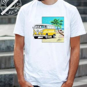 CAMISETA BLANCA VW TRANSPORTER T1