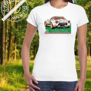 CAMISETA MUJER LANCIA STRATOS ALITALIA
