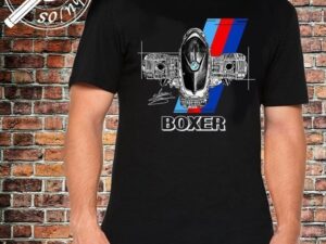 CAMISETA MOTO BMW BOXER BLACK