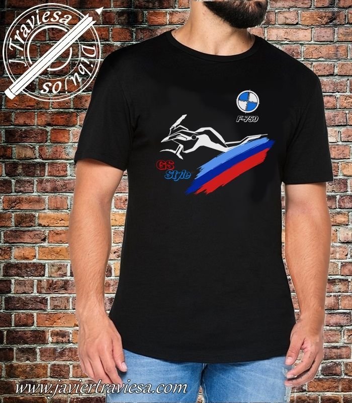 CAMISETA MOTO BMW F750GS