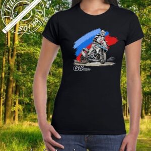 CAMISETA MUJER BMW R1250GS BLACK