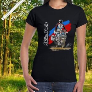 CAMISETA MUJER HONDA AFRICA TWIN BLACK