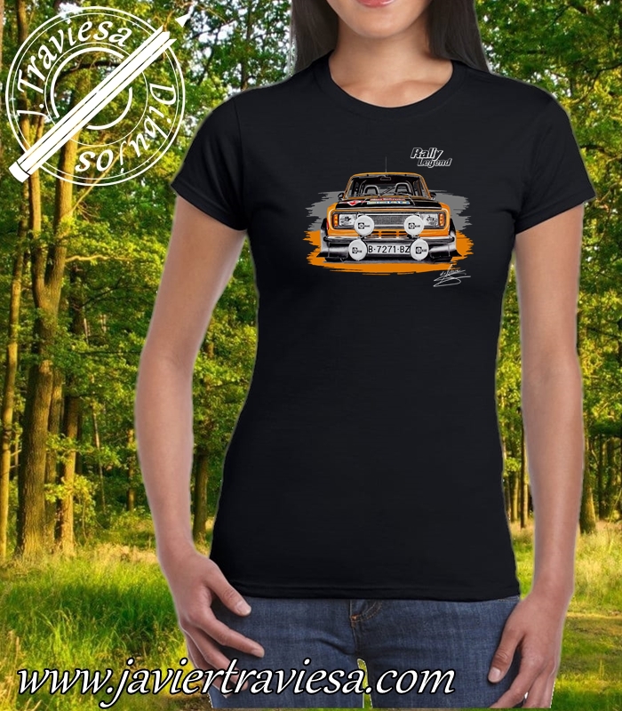 CAMISETA CON DIBUJO DEL SEAT 124D ESPECIAL 1800 - Imagen 6