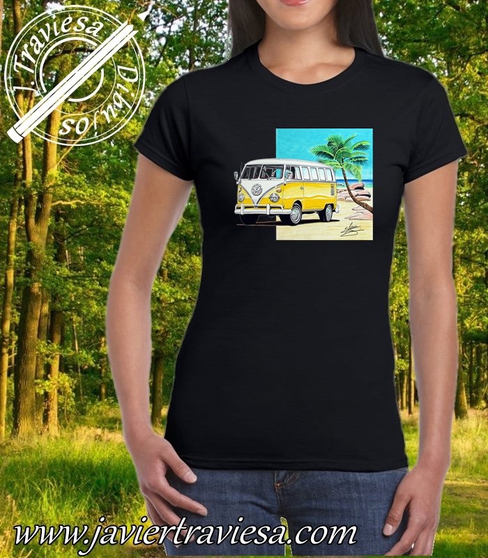 CAMISETA BLANCA VW TRANSPORTER T1 - Imagen 6