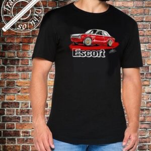CAMISETA FORD ESCORT MK1 BLACK