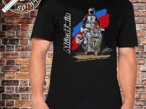 CAMISETA MOTO HONDA AFRICA TWIN BLACK