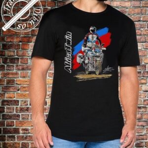 CAMISETA MOTO HONDA AFRICA TWIN BLACK