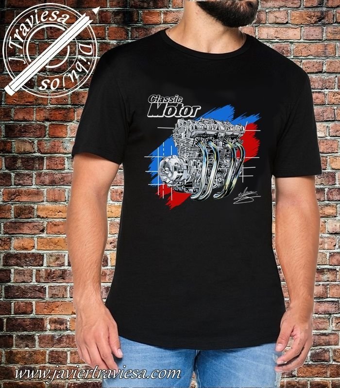 CAMISETA HONDA BLACK