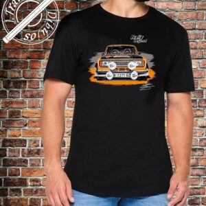 CAMISETA SEAT 124 RALLY MONTECARLO BLACK