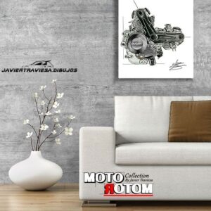 POSTER MOTOR DUCATI DESMO