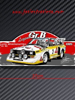 PLACA RALLY AUDI SPORTQUATTRO S1 E2