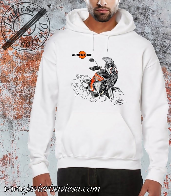 SUDADERA MOTO KTM ADVENTURE