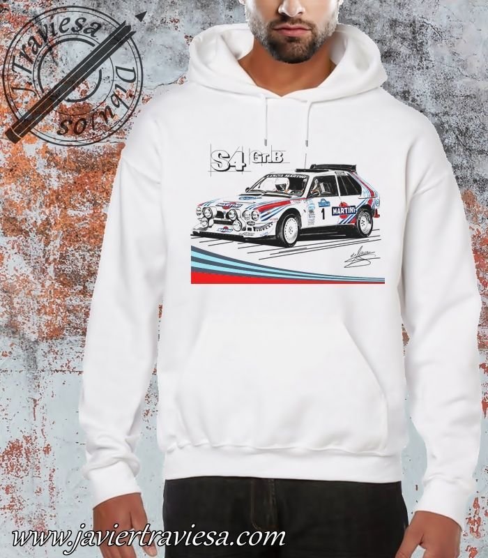 SUDADERA LANCIA DELTA S4 MARTINI RACING GRUPO B