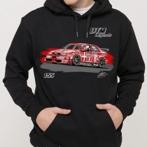 SUDADERA ALFA 155 DTM BLACK