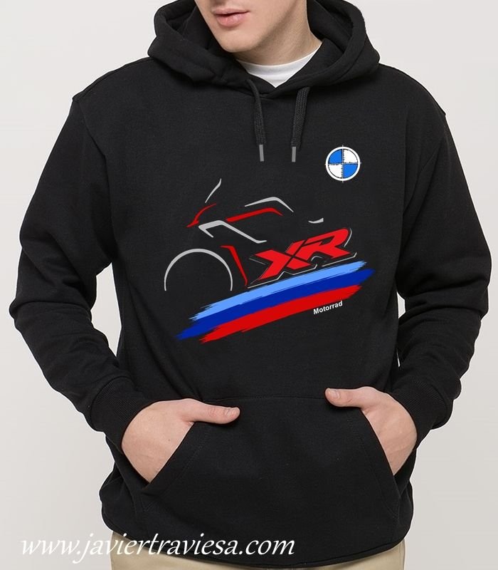 SUDADERA MOTO BMW F900/S1000 XR BLACK