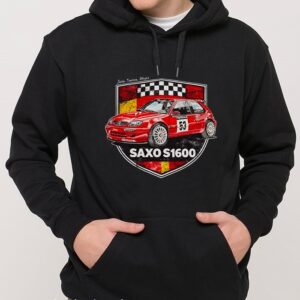 SUDADERA NEGRA CITROEN SAXO S1600 KIT CAR